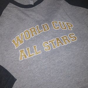 World Cup all stars 3/4 sleeve shirt